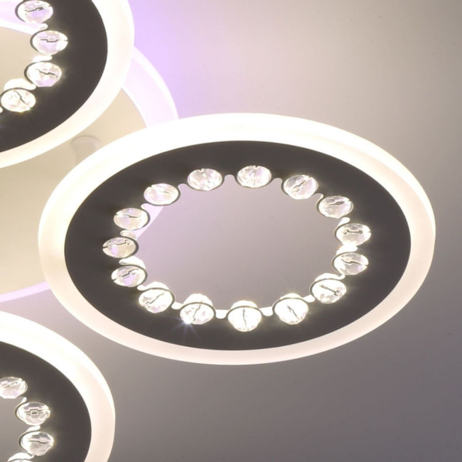 Потолочная светодиодная люстра De Markt City Мадлен 424013505 Потолочная светодиодная люстра De Markt City Мадлен 424013505