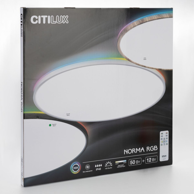 Потолочный светильник Citilux Norma CL749601 Потолочный светильник Citilux Norma CL749601