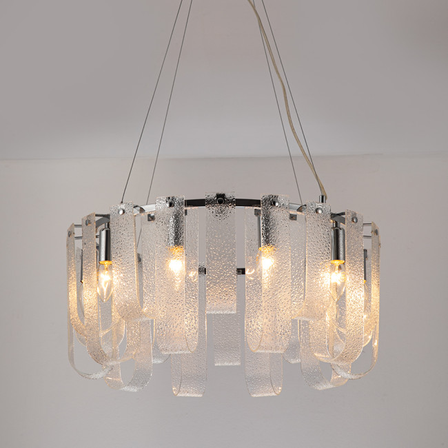 Подвесная люстра Arte Lamp Denebola A4074LM-10CC Подвесная люстра Arte Lamp Denebola A4074LM-10CC