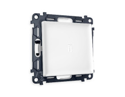 Комплект механизма 1-кл проходного выключателя с подсветкой Ambrella Volt Alfa MA122035