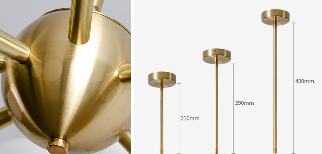 Люстра на штанге ImperiumLoft Cherry Bomb 148018-22