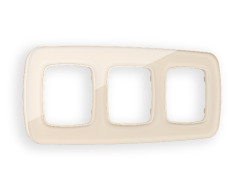 Рамка трехместная Ambrella Volt Radian OF320303