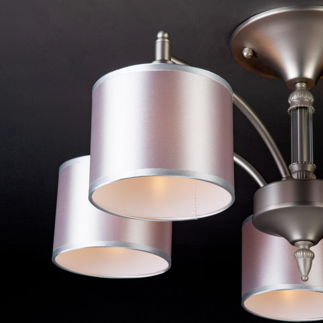 Потолочная люстра Eurosvet Adagio 60080/5 сатин-никель Потолочная люстра Eurosvet Adagio 60080/5 сатин-никель