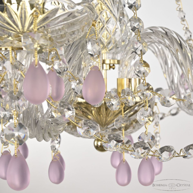 Подвесная люстра Bohemia Ivele Crystal 112/5/141 G V7010 Подвесная люстра Bohemia Ivele Crystal 112/5/141 G V7010
