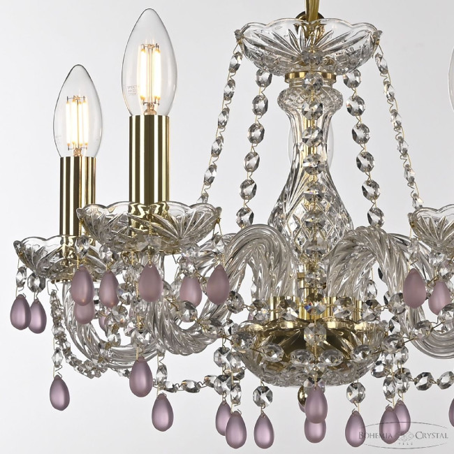Подвесная люстра Bohemia Ivele Crystal 112/5/141 G V7010 Подвесная люстра Bohemia Ivele Crystal 112/5/141 G V7010