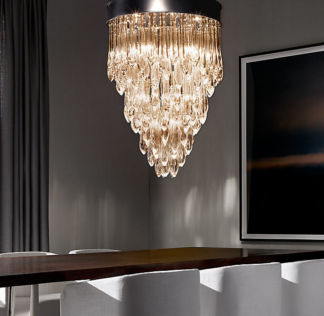 Подвесная люстра Delight Collection Tear Drop Glass 771196 (KG0547P-8A) Подвесная люстра Delight Collection Tear Drop Glass 771196 (KG0547P-8A)