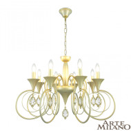 Подвесная люстра Arte Milano 349920/8 CG Подвесная люстра Arte Milano 349920/8 CG