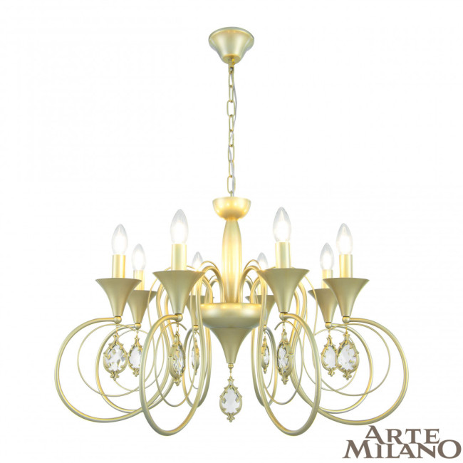 Подвесная люстра Arte Milano 349920/8 CG Подвесная люстра Arte Milano 349920/8 CG