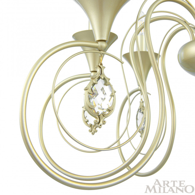 Подвесная люстра Arte Milano 349920/8 CG Подвесная люстра Arte Milano 349920/8 CG