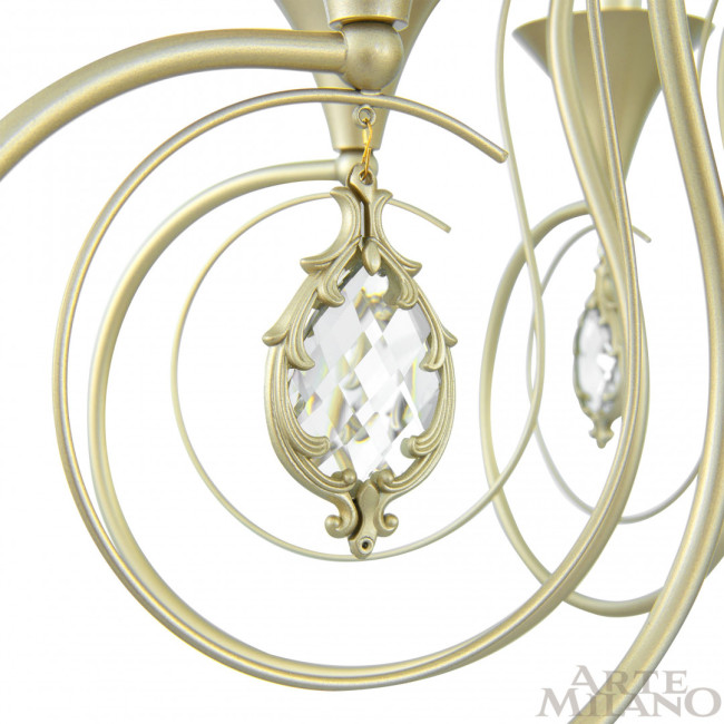 Подвесная люстра Arte Milano 349920/8 CG Подвесная люстра Arte Milano 349920/8 CG