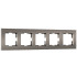Рамка на 5 постов Werkel Slab W0052963 4690389207945 a067788 Рамка на 5 постов Werkel Slab W0052963 4690389207945 a067788