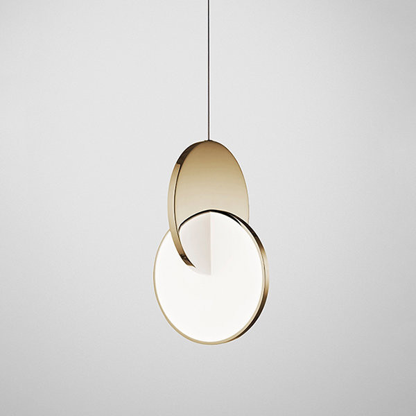 Подвесной светильник Delight Collection Eclipse 10305P gold Подвесной светильник Delight Collection Eclipse 10305P gold