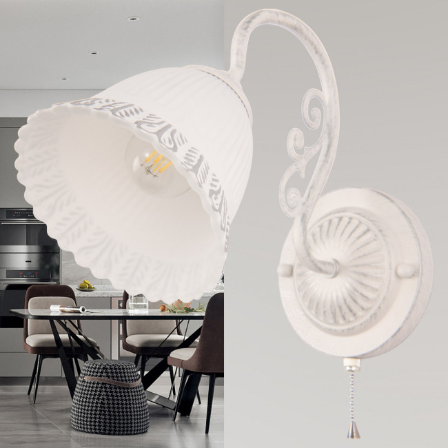 Бра Arte Milano 340800/1W WT+SL Бра Arte Milano 340800/1W WT+SL