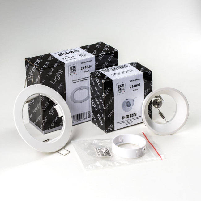 Встраиваемый светильник Lightstar Domino (214616+214606+214006) D61606WMOD Встраиваемый светильник Lightstar Domino (214616+214606+214006) D61606WMOD