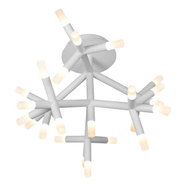 Потолочная светодиодная люстра iLedex Savage FS-017-X25 WH Потолочная светодиодная люстра iLedex Savage FS-017-X25 WH