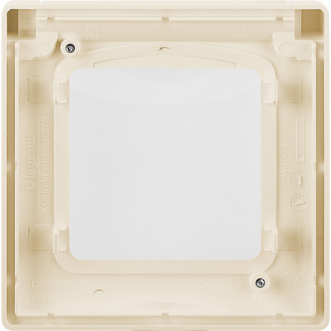 Рамка с защитной крышкой Legrand Inspiria 673921 Рамка с защитной крышкой Legrand Inspiria 673921