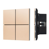 Кнопочная панель Arlight KNX-304-23-IN Champagne BUS, Frameless 039665 Кнопочная панель Arlight KNX-304-23-IN Champagne BUS, Frameless 039665