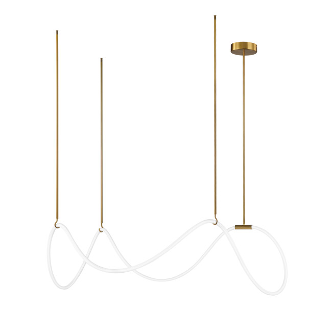 Подвесной светильник Loft IT Thread 10388P/C Brass