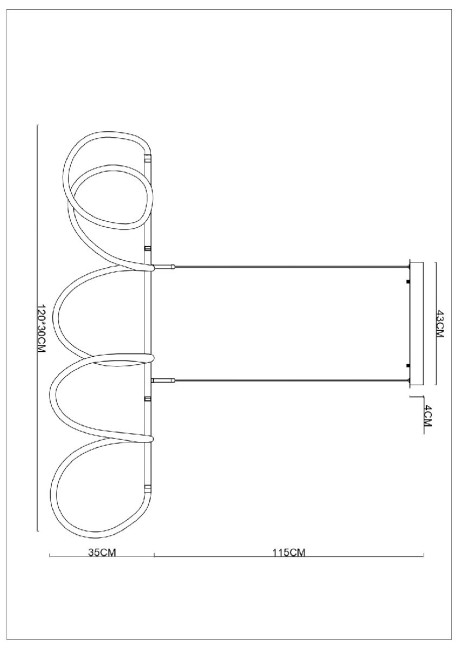Подвесной светильник Arte Lamp Klimt A2850SP-75BK Подвесной светильник Arte Lamp Klimt A2850SP-75BK