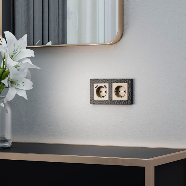 Накладка для розетки USB Werkel шампань W1179511 4690389157462 Накладка для розетки USB Werkel шампань W1179511 4690389157462