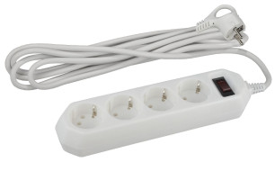 Сетевой фильтр Эра USF-M-4es-1.5m-W Б0019741