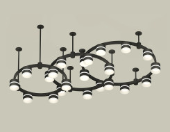Комплект подвесного светильника Ambrella Light Techno Ring XR92222220 (A9222, A9227, C9233, C9242, C9238, C9232, N8445)