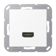 Розетка HDMI Jung MAA1112WWM