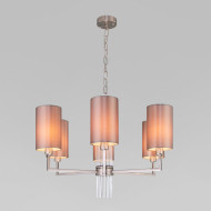 Подвесная люстра Eurosvet Soffio 60134/6 никель Подвесная люстра Eurosvet Soffio 60134/6 никель