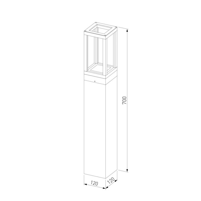 Ландшафтный светильник Elektrostandard Frame 1529 TECHNO LED черный 4690389219122 a072092 Ландшафтный светильник Elektrostandard Frame 1529 TECHNO LED черный 4690389219122 a072092