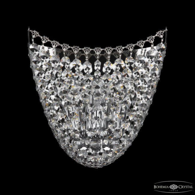 Настенный светильник Bohemia Ivele Crystal 77071B/22 Ni Настенный светильник Bohemia Ivele Crystal 77071B/22 Ni