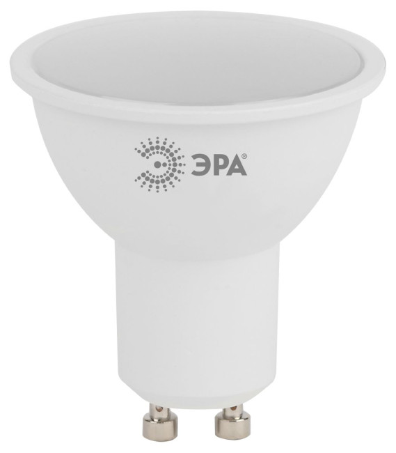 Лампа светодиодная Эра GU10 6W 4000K LED MR16-6W-840-GU10 Б0056118 Лампа светодиодная Эра GU10 6W 4000K LED MR16-6W-840-GU10 Б0056118