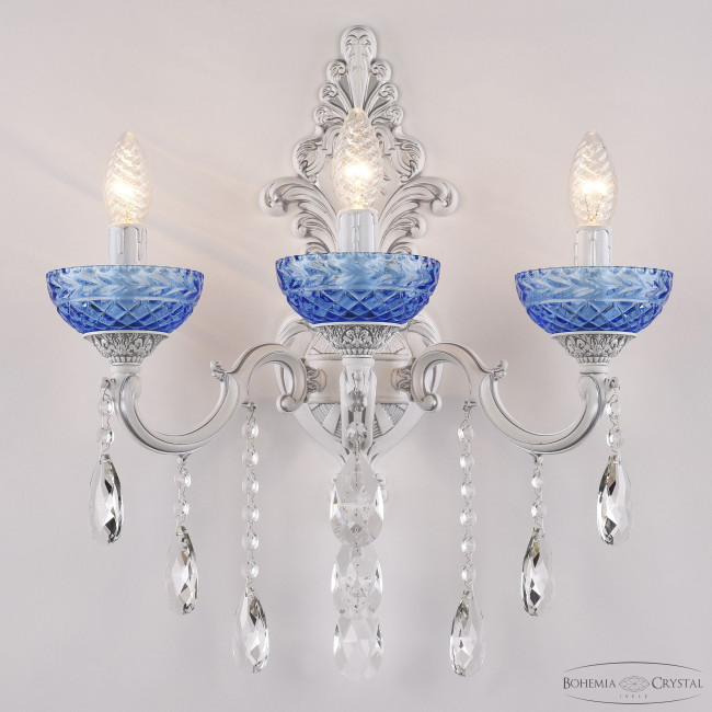 Бра Bohemia Ivele Crystal AL7801B15/3/175 B WMN P Aquamarine/M-1F Бра Bohemia Ivele Crystal AL7801B15/3/175 B WMN P Aquamarine/M-1F