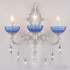 Бра Bohemia Ivele Crystal AL7801B15/3/175 B WMN P Aquamarine/M-1F Бра Bohemia Ivele Crystal AL7801B15/3/175 B WMN P Aquamarine/M-1F