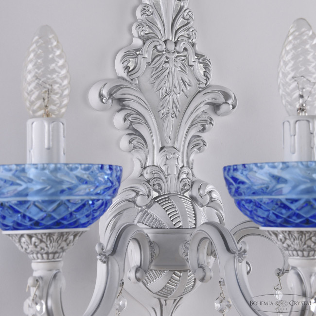 Бра Bohemia Ivele Crystal AL7801B15/3/175 B WMN P Aquamarine/M-1F Бра Bohemia Ivele Crystal AL7801B15/3/175 B WMN P Aquamarine/M-1F