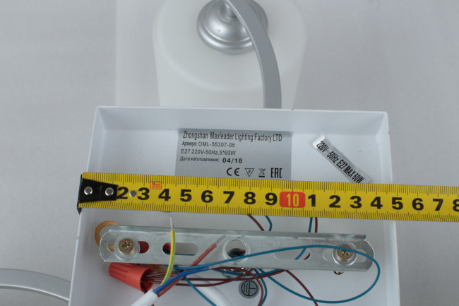 Потолочная люстра Omnilux Pisticci OML-55307-05 Потолочная люстра Omnilux Pisticci OML-55307-05