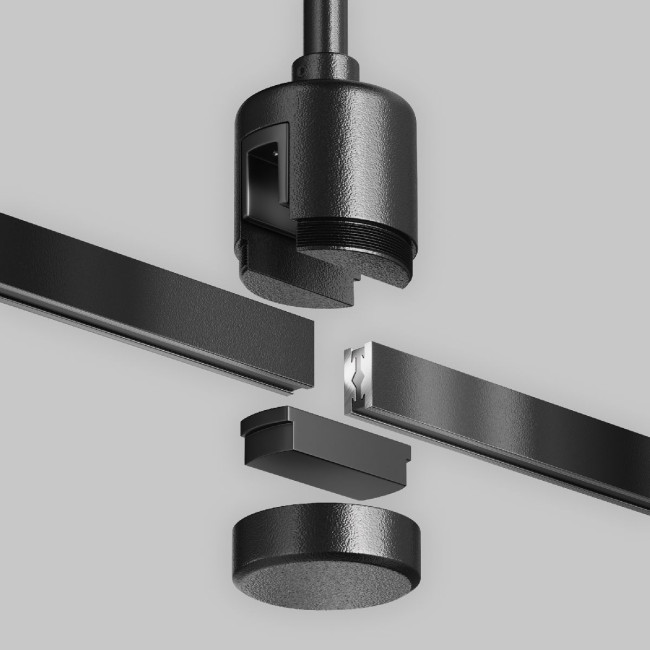 Крепление потолочное с прямым коннектором питания Maytoni Flarity TRA159C-IPCL1-B Крепление потолочное с прямым коннектором питания Maytoni Flarity TRA159C-IPCL1-B