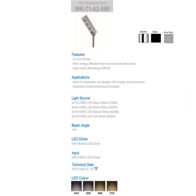 Подсветка 71-62-999 warm white silver Подсветка 71-62-999 warm white silver
