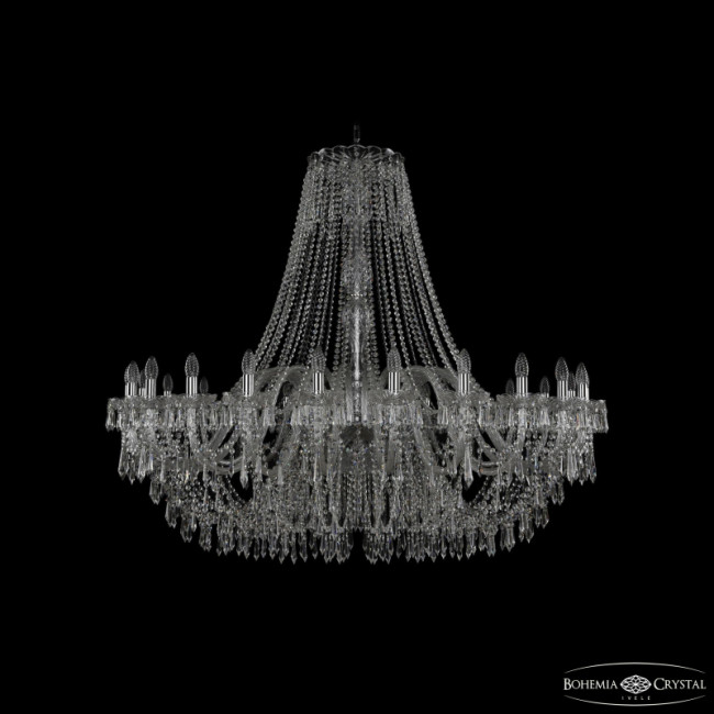 Подвесная люстра Bohemia Ivele Crystal 1403/24/530 Ni Подвесная люстра Bohemia Ivele Crystal 1403/24/530 Ni