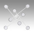 Люстра на штанге Lumion Karina 8241/8C Люстра на штанге Lumion Karina 8241/8C