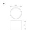 Накладной светильник Arlight SP-BISCOTTO-R90-8W Warm3300-MIX (BK-GD, 80 deg, 230V) 055025 Накладной светильник Arlight SP-BISCOTTO-R90-8W Warm3300-MIX (BK-GD, 80 deg, 230V) 055025
