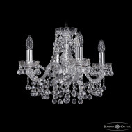 Подвесная люстра Bohemia Ivele Crystal 1409/4/141 Ni