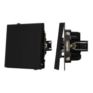 Механизм выключателя одноклавишный перекрёстный Arlight SWT-TENDO-MKX1-SFPL-BK (230V, 10A) 054571