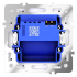 Подсветка светодиодная с датчиком Voltum S70 VLS070701 (белый глянцевый)