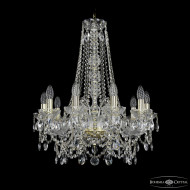 Подвесная люстра Bohemia Ivele Crystal 1411/10/195/h-70 G