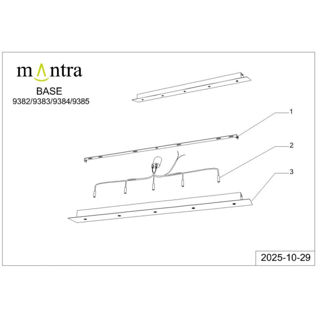 Подвесная люстра Mantra Arrecife 9384+9229 (5L) Подвесная люстра Mantra Arrecife 9384+9229 (5L)