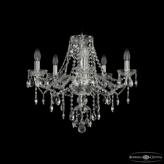 Подвесная люстра Bohemia Ivele Crystal 1415/5/200 Ni