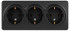 Розетка тройная с заземлением Эра 11-2208-05 Б0063007 Розетка тройная с заземлением Эра 11-2208-05 Б0063007