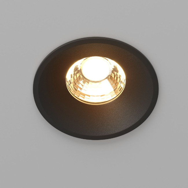 Встраиваемый светильник Maytoni Round DL058-12W2.7K-B Встраиваемый светильник Maytoni Round DL058-12W2.7K-B