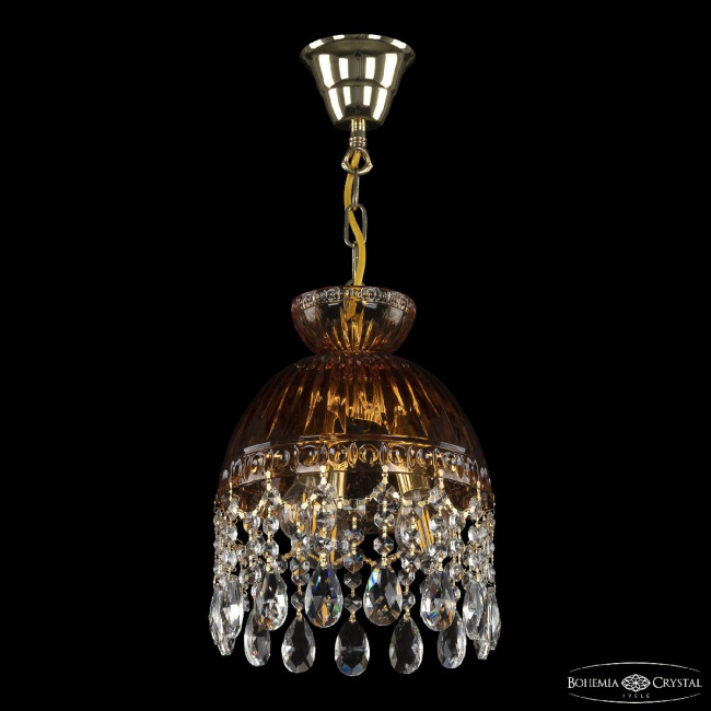 Подвесной светильник Bohemia Ivele Crystal 5478/22 G Amber/M-1G Подвесной светильник Bohemia Ivele Crystal 5478/22 G Amber/M-1G