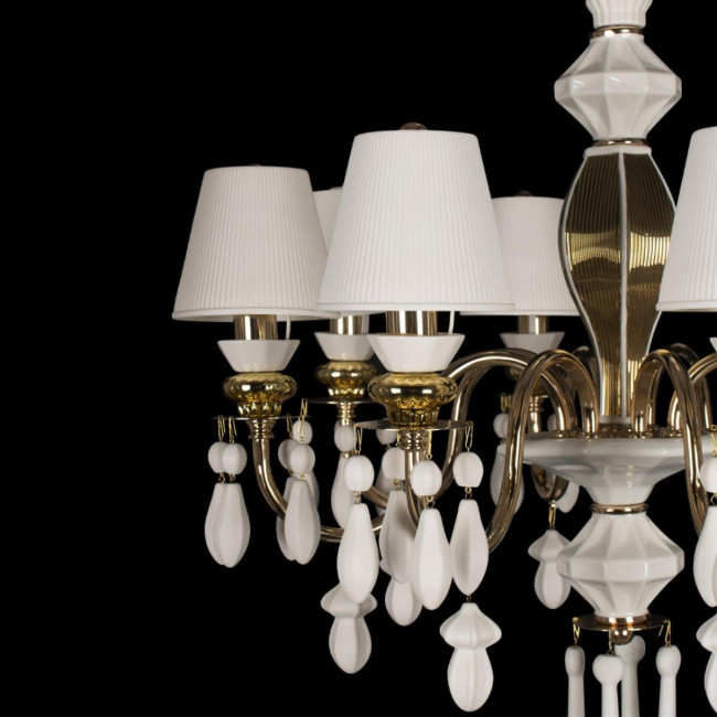 Подвесная люстра Loft IT Grace 10203/8 White Подвесная люстра Loft IT Grace 10203/8 White